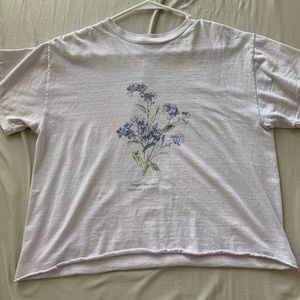 Brandy Melville flower tee